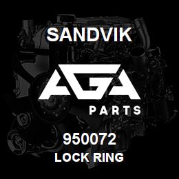 950072 Sandvik LOCK RING | AGA Parts