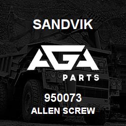 950073 Sandvik ALLEN SCREW | AGA Parts