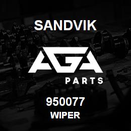 950077 Sandvik WIPER | AGA Parts