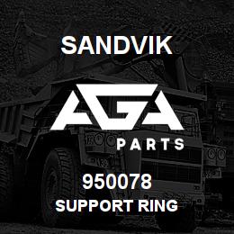 950078 Sandvik SUPPORT RING | AGA Parts