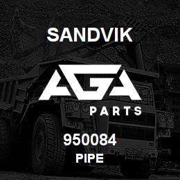 950084 Sandvik PIPE | AGA Parts