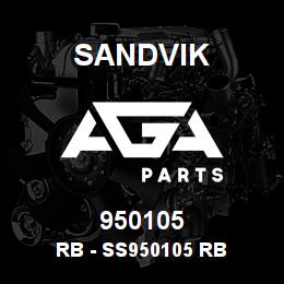 950105 Sandvik RB - SS950105 RB | AGA Parts
