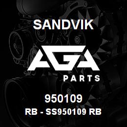 950109 Sandvik RB - SS950109 RB | AGA Parts