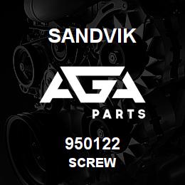 950122 Sandvik SCREW | AGA Parts
