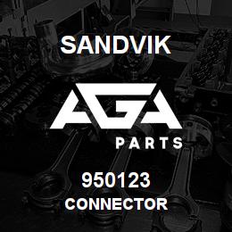 950123 Sandvik CONNECTOR | AGA Parts