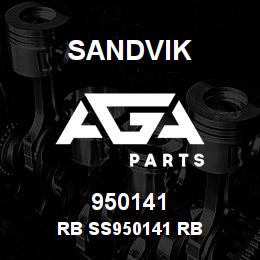 950141 Sandvik RB SS950141 RB | AGA Parts