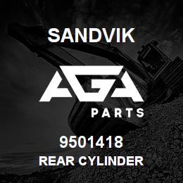 9501418 Sandvik REAR CYLINDER | AGA Parts