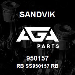950157 Sandvik RB SS950157 RB | AGA Parts