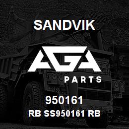 950161 Sandvik RB SS950161 RB | AGA Parts