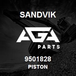 9501828 Sandvik PISTON | AGA Parts