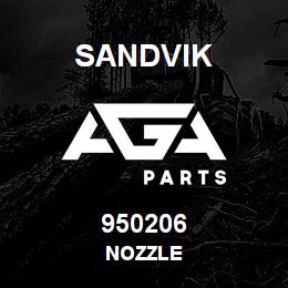 950206 Sandvik NOZZLE | AGA Parts
