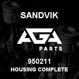 950211 Sandvik HOUSING COMPLETE | AGA Parts