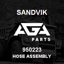 950223 Sandvik HOSE ASSEMBLY | AGA Parts
