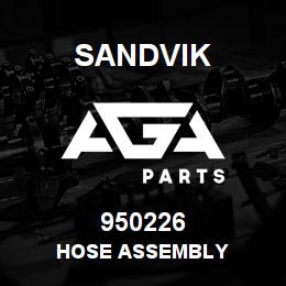 950226 Sandvik HOSE ASSEMBLY | AGA Parts