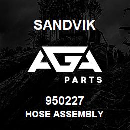 950227 Sandvik HOSE ASSEMBLY | AGA Parts