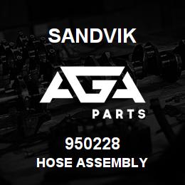 950228 Sandvik HOSE ASSEMBLY | AGA Parts