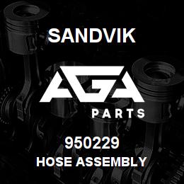 950229 Sandvik HOSE ASSEMBLY | AGA Parts
