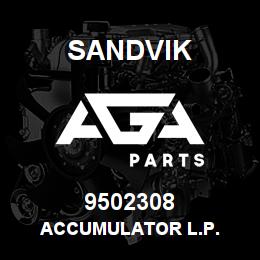 9502308 Sandvik ACCUMULATOR L.P. | AGA Parts
