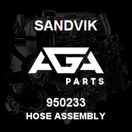 950233 Sandvik HOSE ASSEMBLY | AGA Parts