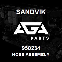 950234 Sandvik HOSE ASSEMBLY | AGA Parts