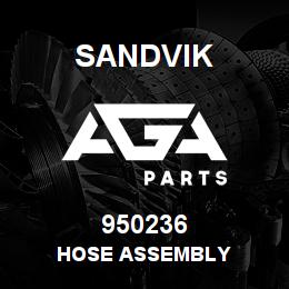 950236 Sandvik HOSE ASSEMBLY | AGA Parts