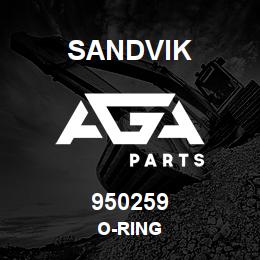 950259 Sandvik O-RING | AGA Parts