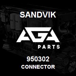 950302 Sandvik CONNECTOR | AGA Parts
