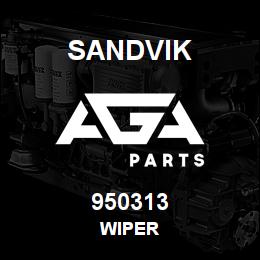 950313 Sandvik WIPER | AGA Parts
