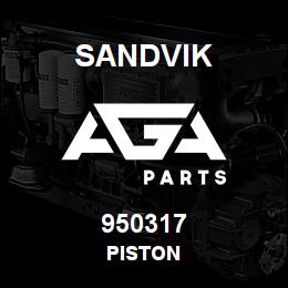 950317 Sandvik PISTON | AGA Parts