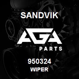 950324 Sandvik WIPER | AGA Parts