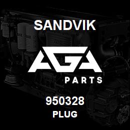 950328 Sandvik PLUG | AGA Parts