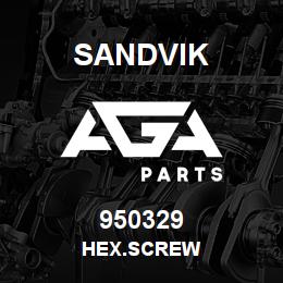 950329 Sandvik HEX.SCREW | AGA Parts