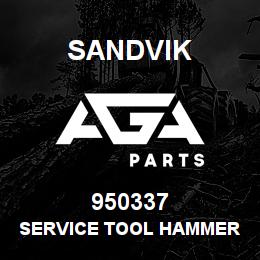 950337 Sandvik SERVICE TOOL HAMMER | AGA Parts