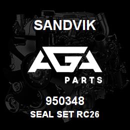 950348 Sandvik SEAL SET RC26 | AGA Parts