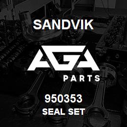 950353 Sandvik SEAL SET | AGA Parts