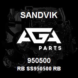 950500 Sandvik RB SS950500 RB | AGA Parts