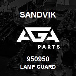 950950 Sandvik LAMP GUARD | AGA Parts