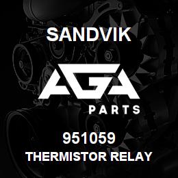 951059 Sandvik THERMISTOR RELAY | AGA Parts