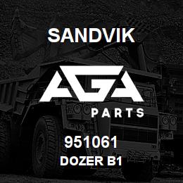 951061 Sandvik DOZER B1 | AGA Parts