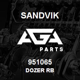 951065 Sandvik DOZER RB | AGA Parts