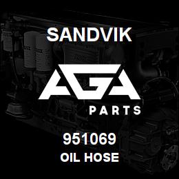 951069 Sandvik OIL HOSE | AGA Parts