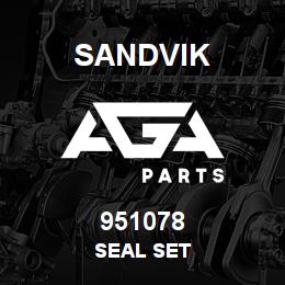 951078 Sandvik SEAL SET | AGA Parts