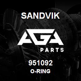 951092 Sandvik O-RING | AGA Parts