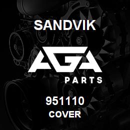 951110 Sandvik COVER | AGA Parts