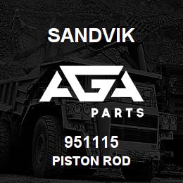 951115 Sandvik PISTON ROD | AGA Parts