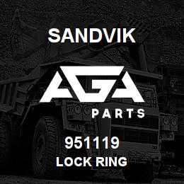 951119 Sandvik LOCK RING | AGA Parts