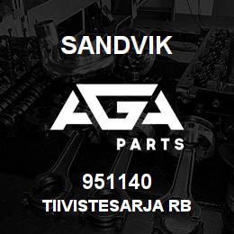 951140 Sandvik TIIVISTESARJA RB | AGA Parts