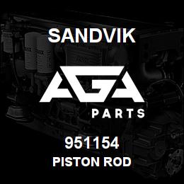 951154 Sandvik PISTON ROD | AGA Parts