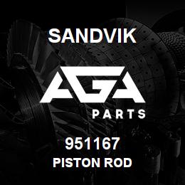 951167 Sandvik PISTON ROD | AGA Parts