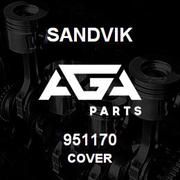 951170 Sandvik COVER | AGA Parts
